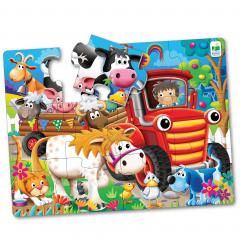 Puzzle 12 piese - Farm Friends