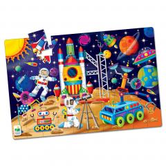 Puzzle 50 piese - Jumbo Floor - Out In Space