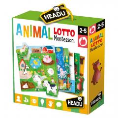 Puzzle educativ - Montessori Animal Lotto