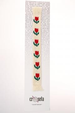 Semn de carte traditional - Cusut manual, mai multe modele