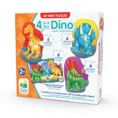 Puzzle 4in1 - Dino