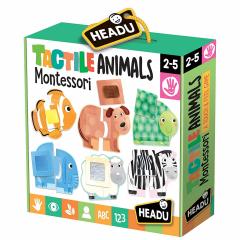 Puzzle educativ - Montessori Tactile Animals