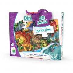 Puzzle 50 piese - Jumbo Floor - Dinosaurs