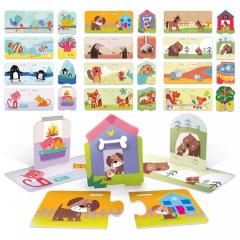 Puzzle educativ - Baby Habitat