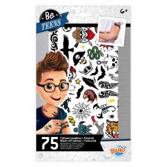 Set tatuaje pentru baieti, 75 buc.