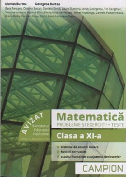 Matematica - Probleme si exercitii, teste pentru clasa a XI-a, Semestrul 2