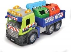 Masina - Truck-Recycling - Green-Blue, 26 cm