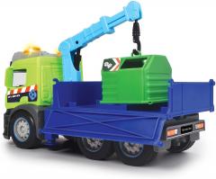 Masina - Truck-Recycling - Green-Blue, 26 cm