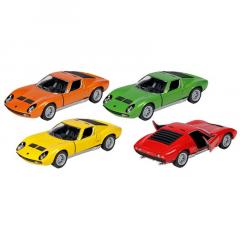 Macheta - Lamborghini Miura P400 SV (1971), 1:34 (mai multe culori)