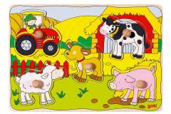 Puzzle din lemn - La Ferma