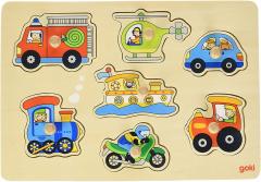 Puzzle din lemn - Vehicle