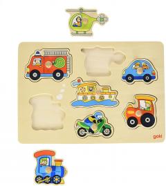 Puzzle din lemn - Vehicle