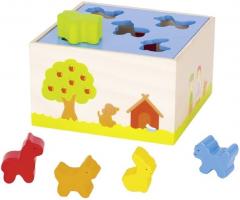 Jucarie din lemn - Sortbox Farm Animals