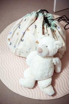 Sac depozitare jucarii - Printed - Animal Alphabet