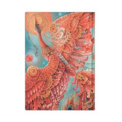 Carnet - Midi, Lined - Firebird