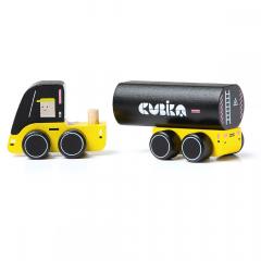 Jucarie din lemn - Toy-Truck - Yellow