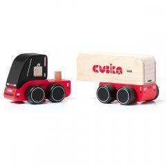 Jucarie din lemn - Toy-Truck - Red