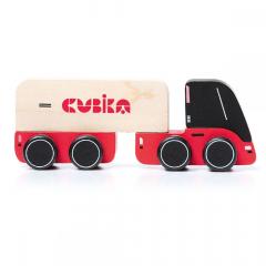 Jucarie din lemn - Toy-Truck - Red