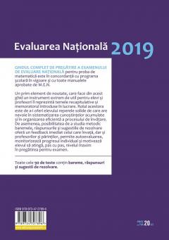 Matematica. Evaluare Nationala 2019. Clasa a VIII-a