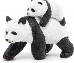 Figurina - Wild Animal Kngdom - Panda and baby panda