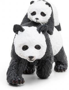 Figurina - Wild Animal Kngdom - Panda and baby panda