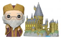 Figurina - Harry Potter - Albus Dumbledore With Hogwarts