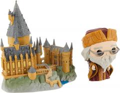 Figurina - Harry Potter - Albus Dumbledore With Hogwarts
