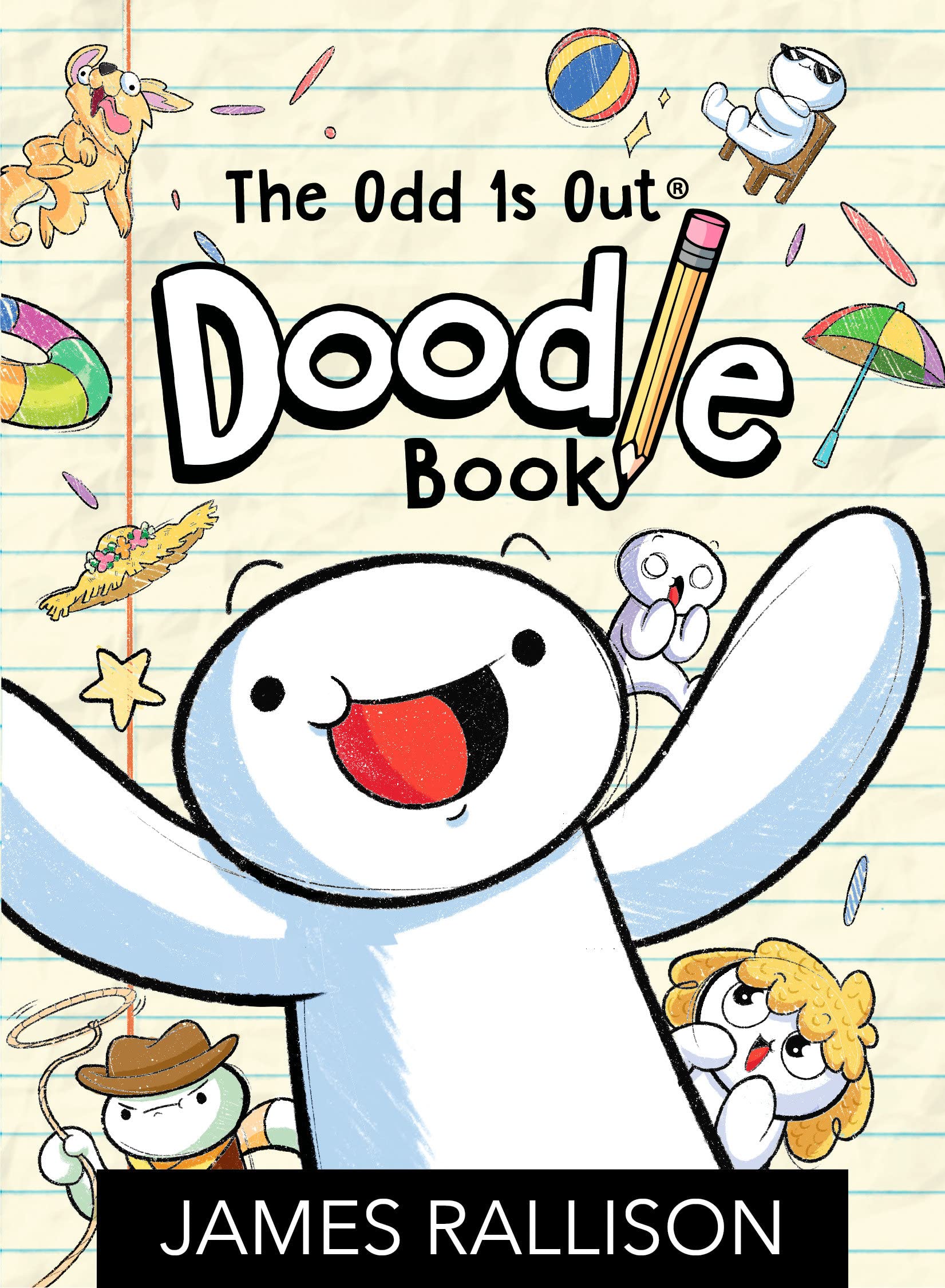 Odd 1s Out Doodle Book