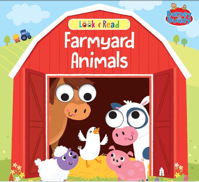 Look &amp; Read: Farmyard Animals (Googly Eye Book)