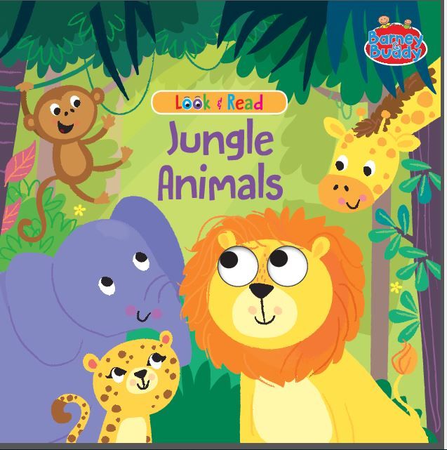 Jungle Animals: Look And Read