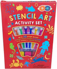 Stencil Dabbers Activity Book Kit