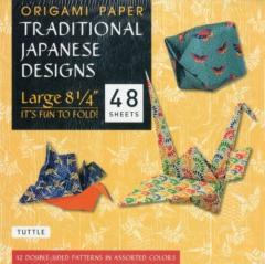 Origami Paper Traditional Japanese Designs Large