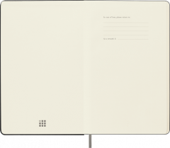 Carnet - Moleskine Smart - Large, Hard Cover, Ruled - Black