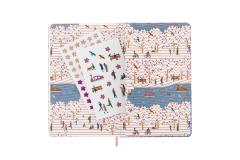 Carnet - Moleskine Limited Edition - Hard Cover, Large, Plain - Sakura - Bench