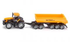 Jucarie - JCB Tractor with Dolly and Tipping Trailer