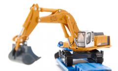 Jucarie - Heavy Haulage Transporter with Flat-Bed Trailer