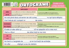 Pliant Ortograme – clasa a IV-a