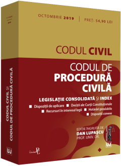Codul civil. Codul de procedura civila