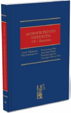 Coperta cărții Acorduri privind distributia. UE - Romania