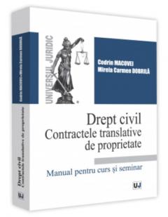 Drept civil. Contractele translative de proprietate