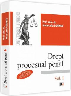 Coperta cărții Drept procesual penal - Volumul 1