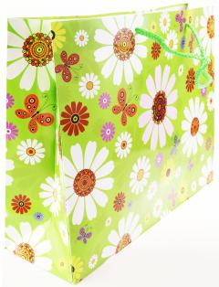 Punga cadou - Flori albe - Mare