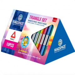 Set constructie - Triangle, 10 piese