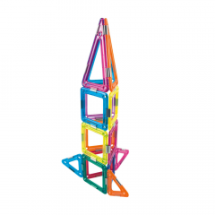 Joc magnetic de constructie - Sky Rocket, 21 piese