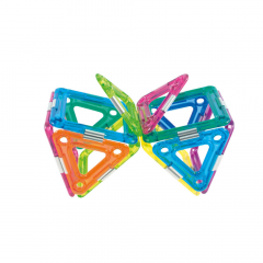 Joc magnetic de constructie - Animals, 24 piese