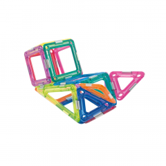 Joc magnetic de constructie - Animals, 24 piese