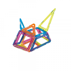 Joc magnetic de constructie - Animals, 24 piese