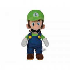 Jucarie de plus - Super Mario - Luigi, 30 cm