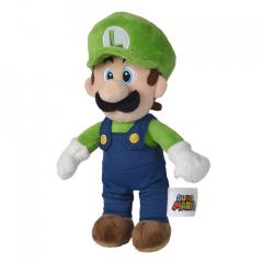 Jucarie de plus - Super Mario - Luigi, 20 cm