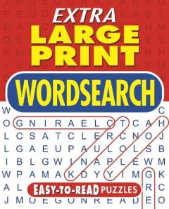 Extra Large Print Wordsearch